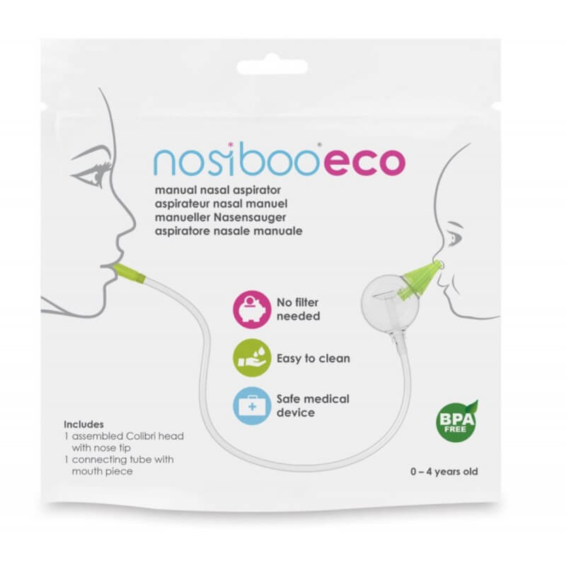 Nosiboo Eco mundbetriebener Nasensauger (1 Stk)
