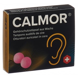 CALMOR Earplugs wax (20 pcs)