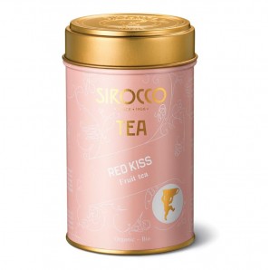 Sirocco Tea tin Medium Red...