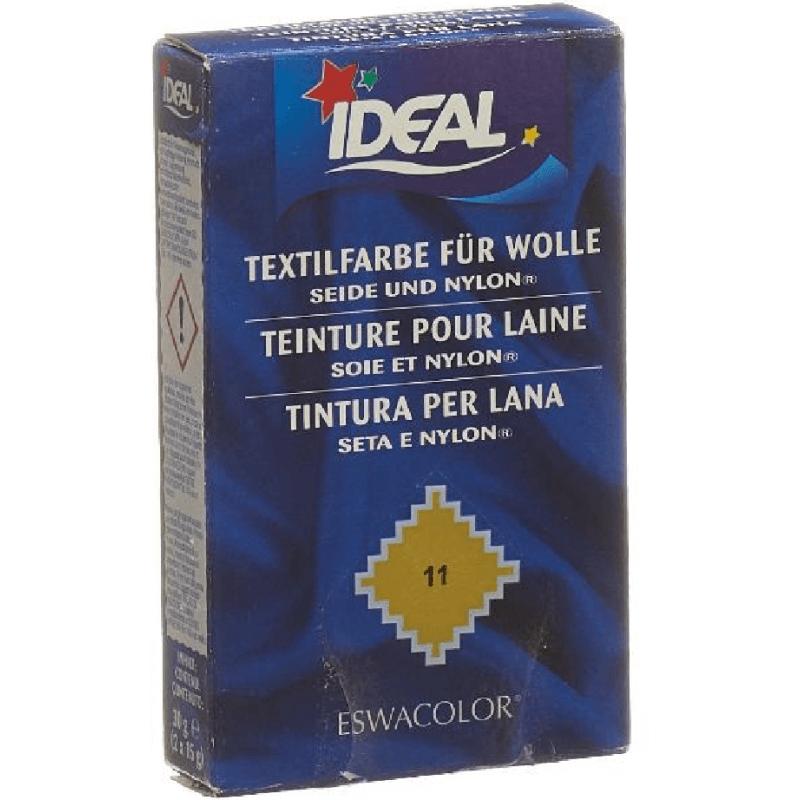 IDEAL Wolle Color Pulver No11 goldgelb (30g)