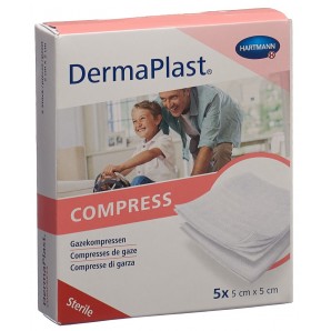 DermaPlast Compresses 5x5cm...