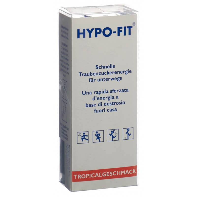 HYPO-FIT Flüssigzucker Tropical Beutel (12 Stk)
