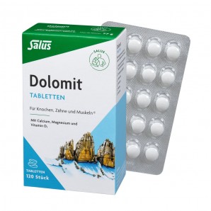 Salus Dolomit Calcium, Magnesium + Vitamin D3 Tabletten (120 Stk)
