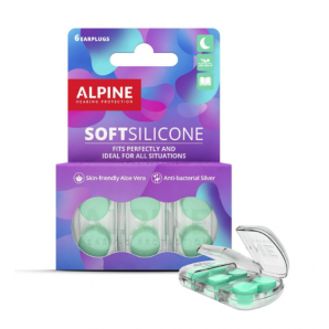 ALPINE SoftSilicone Gehörschutzstöpsel (6 Stk)