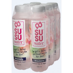 SUSU Water Fragola (6x500ml)