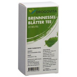 DROGOVITA Brennnessel Tee (20 Beutel)