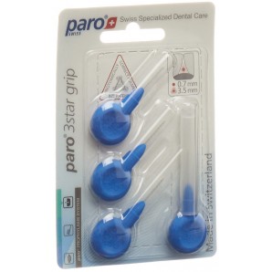 paro 3STAR-GRIP 3.5mm x-fein blau zylindrisch (4 Stk)