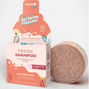 Washo Care Festes Shampoo Naturpflege (1 Stk)