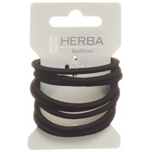 HERBA Hair tie 5cm black (8...
