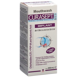 CURASEPT ADS Implant Mundspülung 0.2% (200ml)