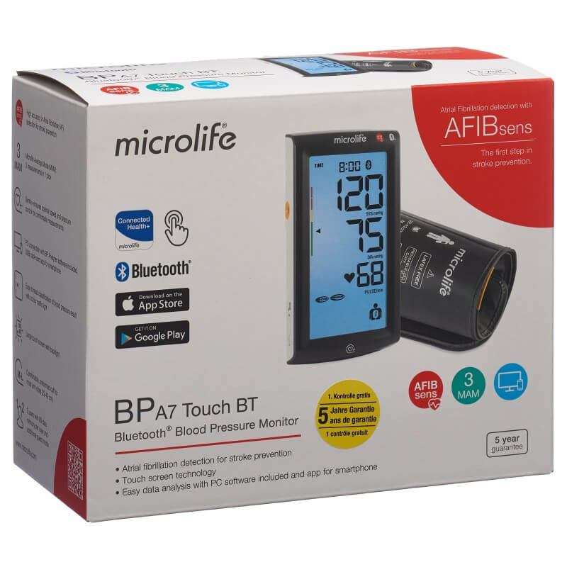 microlife Blutdruckmessgerät A7 Touch Bluetooth (1 Stk)