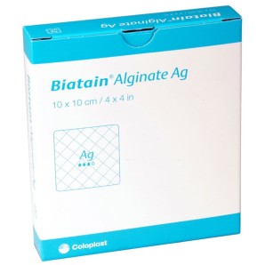Biatain Alginate Ag 10x10cm (10 Stk)