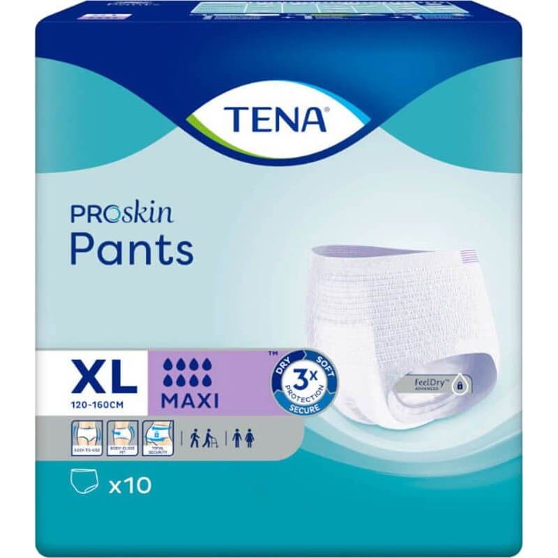 Tena - Tena Proskin Maxi (Size XL) Pants - 10 Pieces