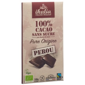 ikalia Tafel Zartbitter Schokolade 100% Kakao (100 g)