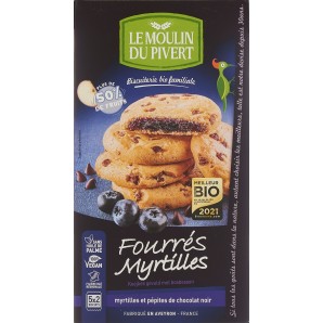 LE MOULIN DU PIVERT Cookies Fourrés Heidelbeere (175 g)