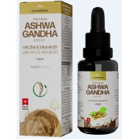 CANNSOL Ashwagandha-Zink Vitamin B1 Tropfen (30ml)