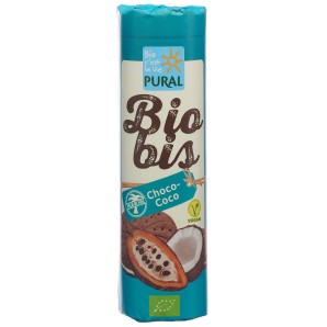 PURAL Bio bis Choco-coco Doppelkekse palmölfrei (300g)