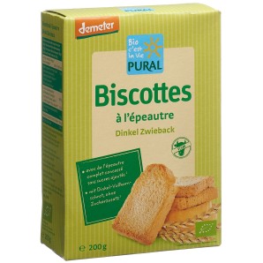 PURAL Spelt rusk without...