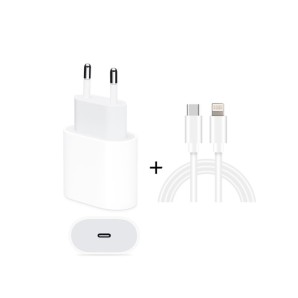 Ladegerät inkl. Kabel für iPhone 11-14, USB-C, 20W (1 Stk)