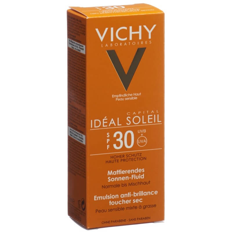 Vichy Ideal Soleil Mattierendes Sonnen-Fluid LSF30 (50ml)