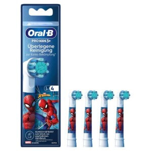 Oral-B Aufsteckbürsten Kids Spiderman (4 Stk)