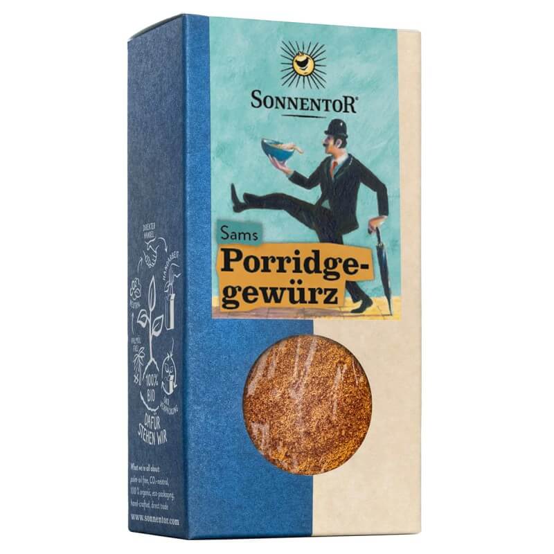 SONNENTOR Sams Porridge Gewürz BIO Beutel (70g)