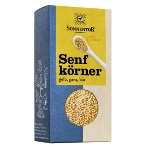 SONNENTOR Senfkörner gelb ganz BIO Beutel (120g)