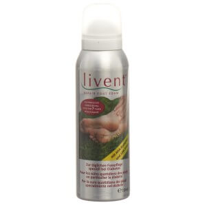livent Spray schiuma per la cura dei piedi (125 ml)