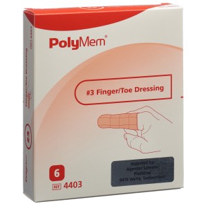 PolyMem Finger/ Zehenverband L No.3 (6 Stk)