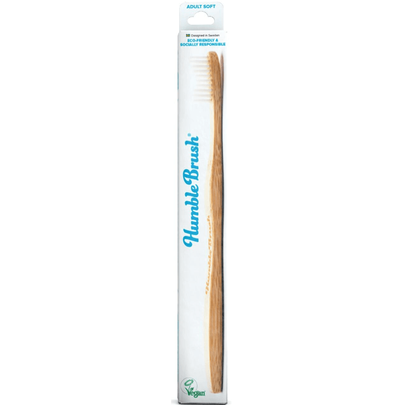 Humble Brush Zahnbürste Erwachsene Weiss soft (1 Stk)