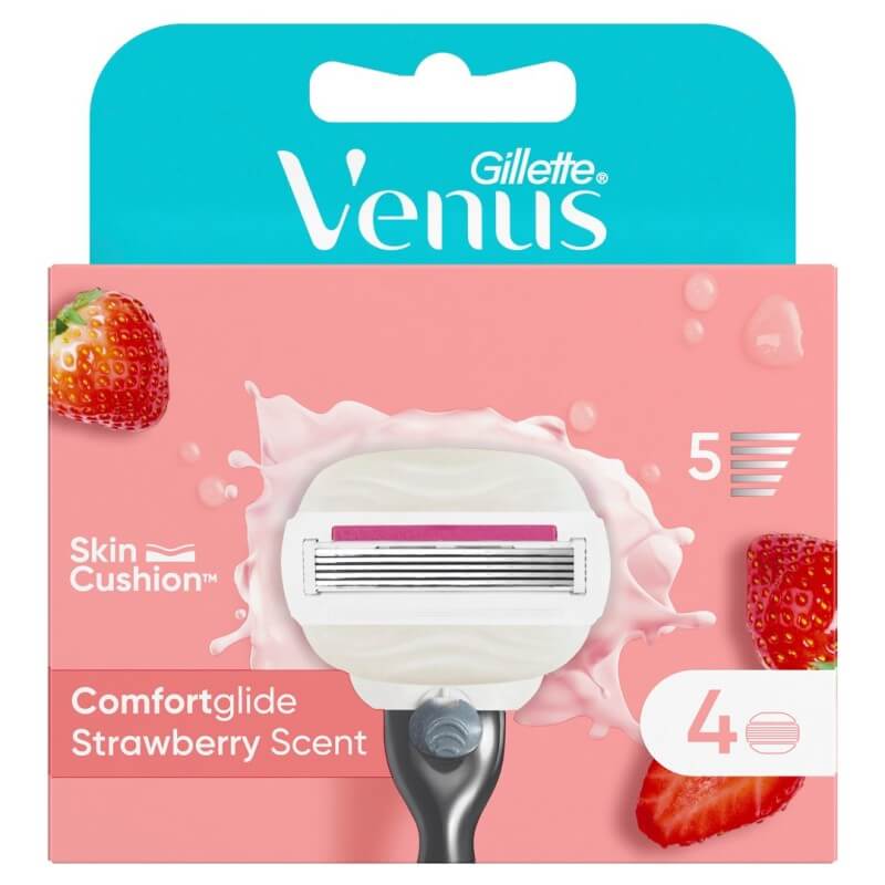 Venus Comfortglide Klingen Strawberry Edition (4 Stk)