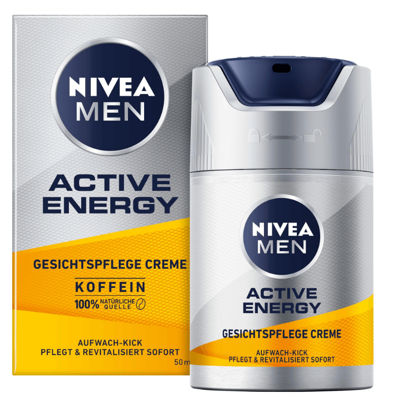 NIVEA Men Active Energy Gesichtscreme Dispenser (50ml)