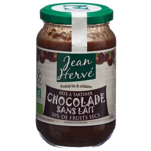 Jean Hervé Pâte Chocolat sans Lait (350g)