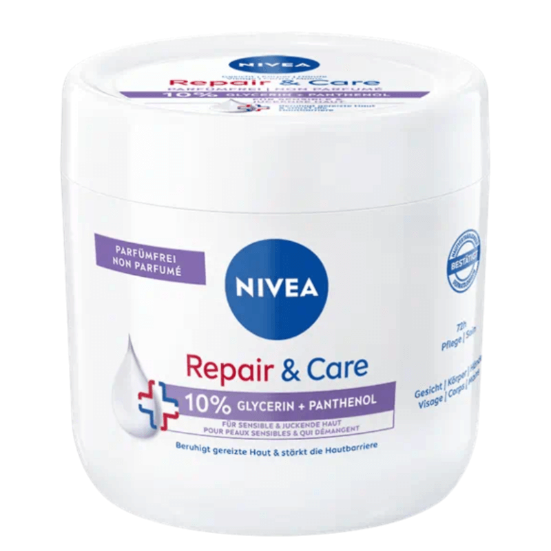 NIVEA Repair&Care Sensitive Repair Creme Parfümfrei (400ml)
