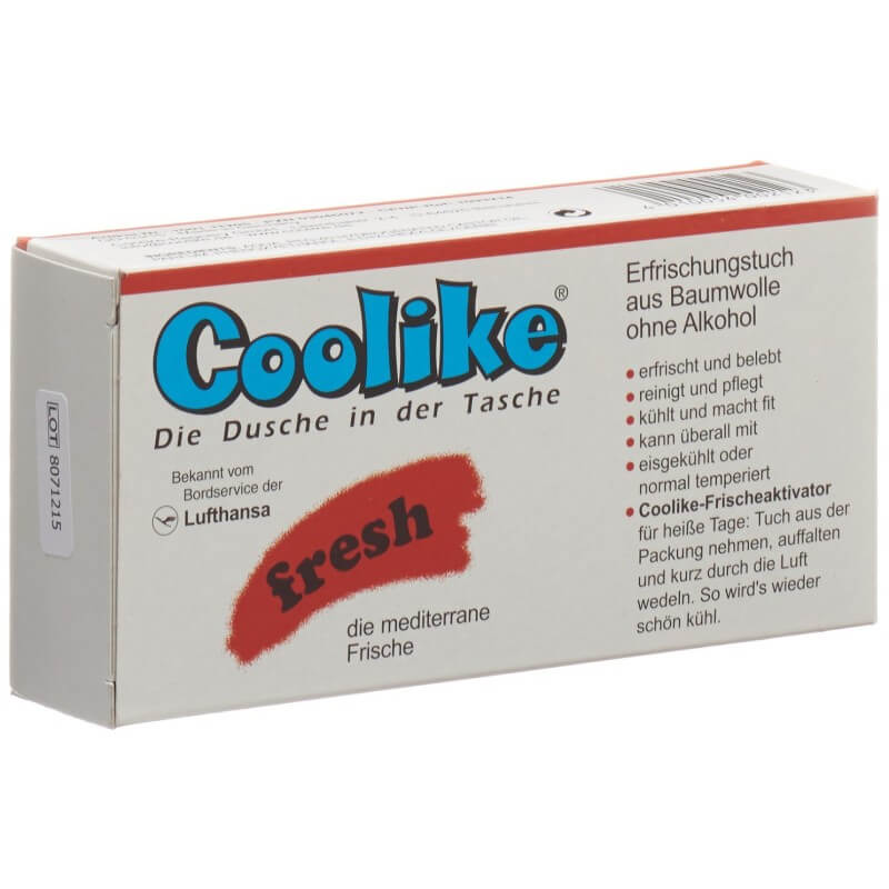 Coolike Fresh Erfrischungstücher ohne Alkohol (5 Stk)