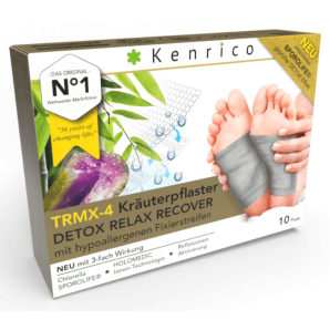Kenrico TRMX-4 Kräuterpflaster Detox Relax Recover (10 Stk)