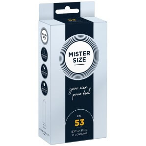 MISTER SIZE 53 Kondom Display (6x10 Stk)