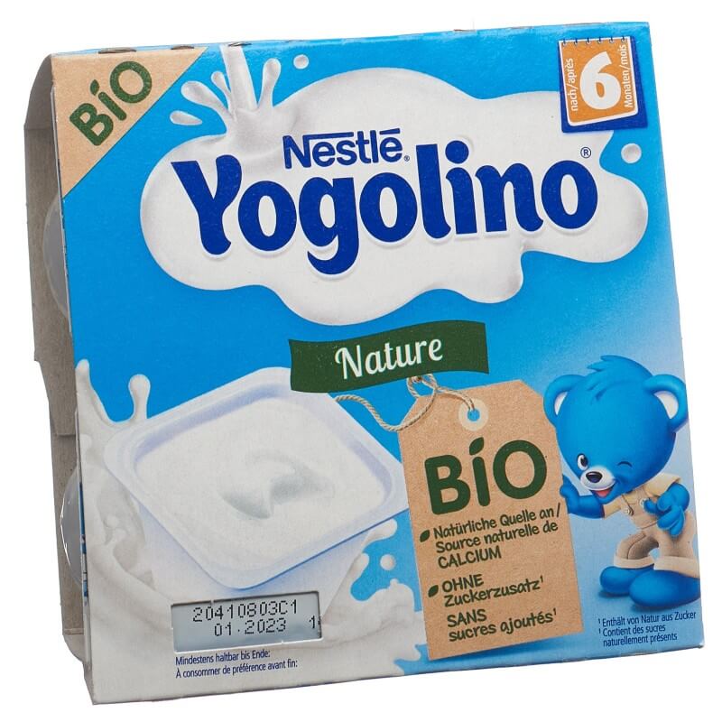 NESTLE Yogolino Bio Nature (4x90g)