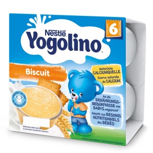 NESTLE Yogolino Biscuit 6M (4x100g)
