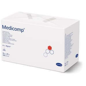 Medicomp 4 fach S30 10x20cm unsteril (100 Stk)