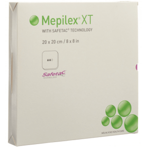 Mepilex XT Safetac 20x20cm steril (5 Stk)