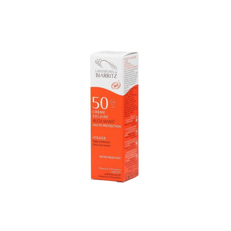 Biarritz sunscreen face SPF 50 dispenser (50 ml)
