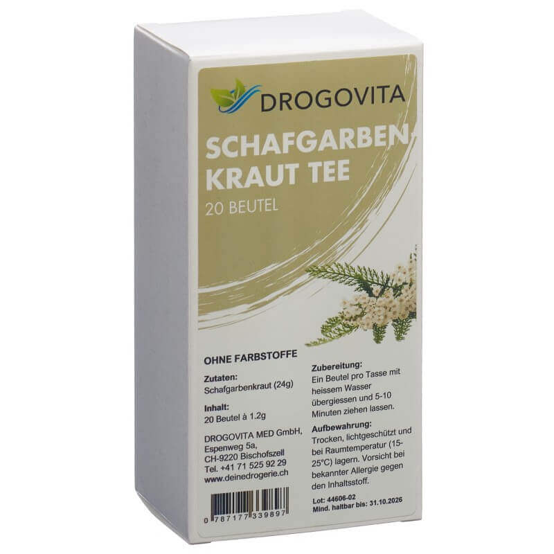 Drogovita Schafgarben Tee (20 Beutel)