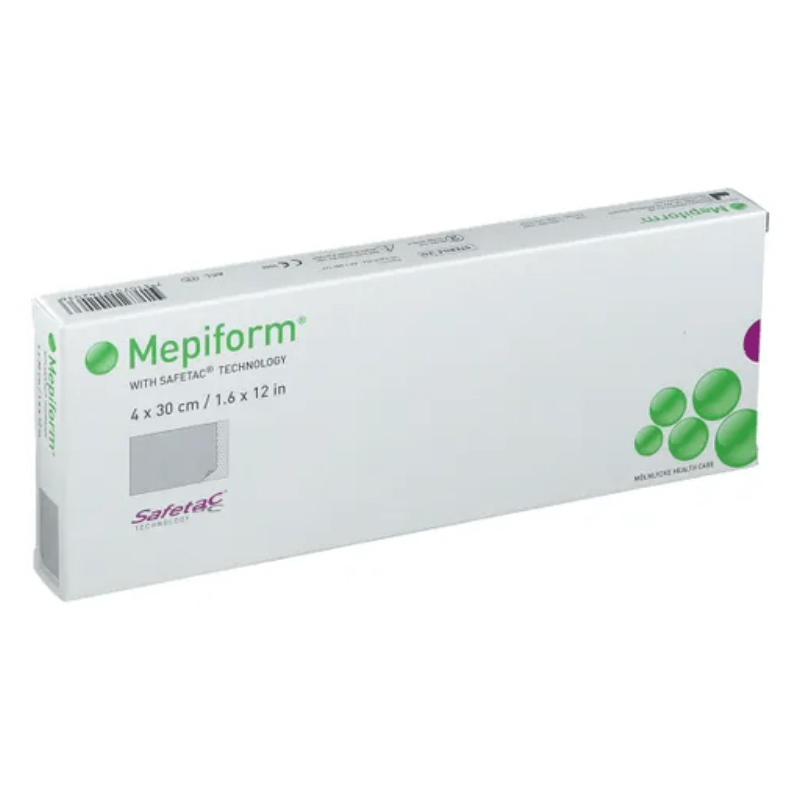 MEPIFORM Bande Adhésive Silicone pour Cicatrice - 4x30cm
