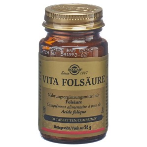 SOLGAR Vita Folsäure Tabletten (100 Stk)