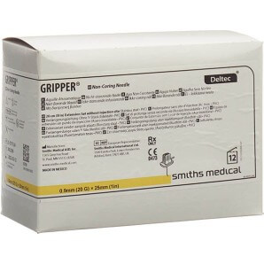 GRIPPER PLUS Nadel 20G 0.9x25mm (12 Stk)