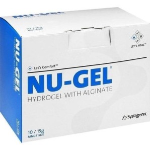 NU GEL Hydrogel mit Alginat (10x15g)