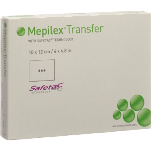 Mepilex Transfer Safetac Schaumverband 10x12cm (5 Stk)