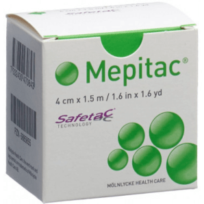 Mepitac Safetac Fixierverband 1.5mx4cm (1 Stk)