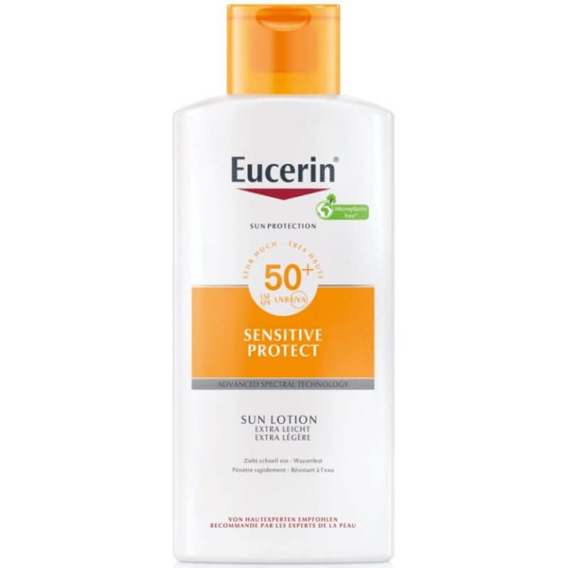 Eucerin Sensitive Protect Sun Lotion Extra Light LSF 50+ (400ml)